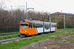 Depot5 Sonderfahrt mit dem RNV Düwag GT8 5516 am 24.03.24 in Mannheim