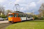 Depot5 Sonderfahrt mit dem RNV Düwag GT8 5516 am 24.03.24 in Mannheim