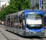 124 als 4 nach Kfertal in Mannheim am Marktplatz 2.5.09