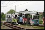 Der HSB 231 in der Edinger Schrottreihe am 15. Msi 2009. Bereits einen Tag fuhr er per LKW auf einen Schrottplatz, wo seine letzten Reste zerlegt wurden. Legal Fotografiert.