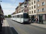 Eine RNV Straenbahn in Heidelberg am 09.05.11