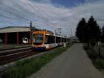 Der X RNV Express am 03.07.11 in Edingen RNV Variobahn (RNV8) aus Heidelberg 