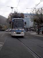 Tw 264 in Heidelberg Bismarckplatz am 18.11.11
