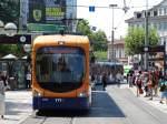 RNV Variobahn 4135 am 25.07.14 in Heidelberg auf der Linie 5