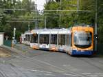RNV Bombardier Variobahn 3283 am 27.09.14 in Heidelberg in der Wendeanlage Handschuhsheim Nord