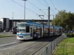 RNV Wagen 3263 (ex HSB) am 02.10.14 in Heidelberg