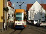 RNV Düwag M8C 3254 (modernisiert) am 22.11.14 in Heidelberg Kirchheim auf der Linie 26