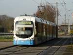 RNV Bombardier Variobahn 3274 (ex HSB) am 22.11.14 in Heidelberg Rohrbach Süd 