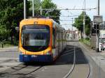 RNV Bombardier Variobahn 4157 (RNV6) am 08.05.15 in Heidelberg