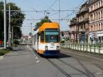 RNV Düwag M8C 3256 (modernisiert) am 03.07.15 in Heidelberg 