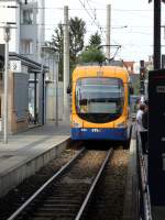 RNV Bombardier Variobahn 4140 (RNV6) am 11.07.15 in Käfertal