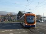 RNV Bobmardier Variobahn 4156 (RNV6) am 10.12.15 auf der Linie 5 auch als OEG bekannt in Heidelberg 
