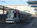 RNV GT6N 5647 am 19.12.15 auf der Linie 7 in Ludigshafen