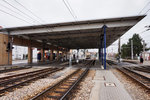 Blick auf den Bahnhof Käfertal, am 19.3.2016