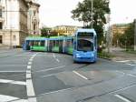 Am Karlsplatz Nord wendet die Linie 20/21.