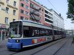 2162 ist als L16 (Endstation Romanplatz) unterwegs;110513