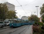 München MVG Tram 19 (P3 2010) Hauptbahnhof am 18.