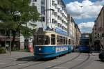 M-Wagen 2412 am 17.08.14 am Reichenbachplatz/München