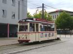 Naumburger Straßenbahn: 28.08.2011 - Triebwagen 29, Typ  Lowa , Bj.