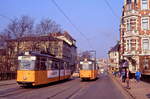 Nordhausen 51, 66, Bahnhofstraße, 01.03.1991.
