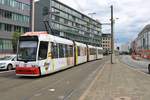 Nürnberger Verkehrs AG Adtranz GT8N Wagen 1112 am 24.06.18 in Nürnberg Hbf