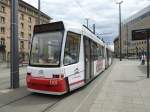 Tram Nrnberg - Wagen Nummer 1101.
Aufgenommen am 23.Juni 2013 nahe dem Hbf.