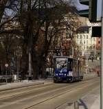 Tw233 beim annhern der Haltestelle  Neues Rathaus !