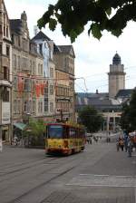 Plauen - PSB/Linie 4 - 231 in der Bahnhofstr.