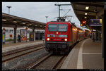 Mit dem  kleinen Fahrplanwechsel  am 12.06.2016 wird unter anderem der RE3 Dresden - Hof von der MRB betrieben. Damit endete am 11.06.2016 der Einsatz der BR143 mit Doppelstockeinheiten im RE-Verkehr. Gleichzeitig war es der Abschied von DB-Regio aus der Region Vogtland und Westsachsen. Der bis dato letzte Zug der DB Regio, RE 4797 Hof - Chemnitz mit 143 959, aufgenommen kurz vor der Abfahrt aus Plauen.