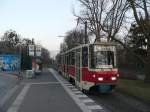 Der 1972 gebaute KT4D 001 als Glhweinexpress in Potsdam.