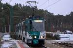 Tw 154 + Tw 254 ViP - Verkehrsbetrieb Potsdam GmbH auf der Linie 92 von Marie-Juchacz-Str.