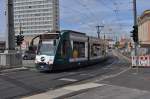 Siemens Combino 405 Nordhausen auf der Linie 92 zum Kirchsteigfeld. Aufgenommen am 10.08.2013