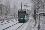 Siemens Combino 403  Freiburg im Breisgau  unterwegs auf der Linie 92 am 26.12.2014 Potsdam, Hans-Albers-Str.