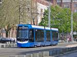 Tina Nr. 805 der Rostocker Stra�enbahn AG in Rostock am 03.05.2026