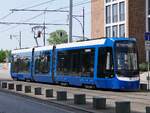 Tina Nr. 805 der Rostocker Stra�enbahn AG in Rostock am 03.05.2026