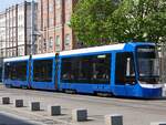 Tina Nr. 806 der Rostocker Stra�enbahn AG in Rostock am 03.05.2026