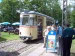 RSAG beiwagen 924 als Imbi-wagen beim Straenbahnmuseum Skjoldensholm, Jystrup, Dnemark.