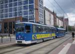 Wagen 804 der Rostocker Straenbahn AG am 10.07.2012