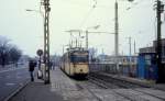 Rostock VEB Nahverkehr Rostock SL 12 (GTw 16) Hamburger Strasse am 28.