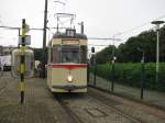 Triebwagen G 4, Nr 1, Waggonfabrik Gotha, Baujahr 1961, anllich 130 Jahre Strba in Rostock [27.08.2011]