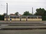 Triebwagen G 4, Nr 1, Waggonfabrik Gotha, Baujahr 1961, anllich 130 Jahre Strba in Rostock [27.08.2011]
