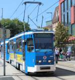 Rostock RSAG SL 1 (T6A2 804) Doberaner Platz am 16. Juli 2013. 