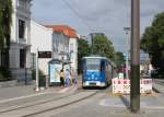 Rostock RSAG SL 1 (T6A2M 803) Ernst-Barlach-Strasse (Haltestelle Steintor-IHK.