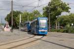 Rostock RSAG SL 1 (NB4WDE 862 + T6A2M 812) Ernst-Barlach-Strasse / Steintor am 19.