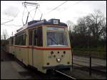 ET54 aus dem Jahr 1955 der RSAG in Rostock am 13.05.2014