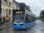 Vossloh 6N2 Nr. 602 der Rostocker Straßenbahn AG in Rostock am 30.07.2014