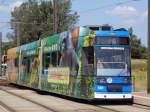 DUEWAG 6N1 NR. 683 der RSAG in Rostock am 01.08.2014