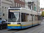 Bombardier Nr. 817 des Nahverkehr Schwerin in Schwerin am 09.08.2018