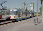 Schwerin NVS SL 3 (Tatra T3DC2 211 + TDC1 111) Neu Pampow am 12.