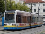 Bombardier Nr. 805 des Nahverkehr Schwerin in Schwerin am 18.08.2015